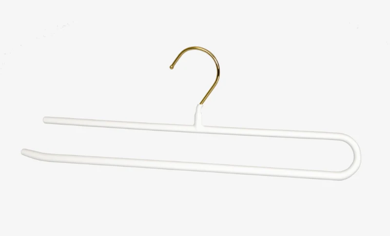 Hosenbügel KH D mit goldfarbenem Haken