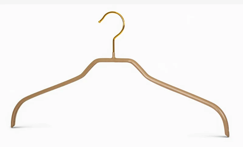 Oberteilbügel Silhouette mit goldfarbenem Haken