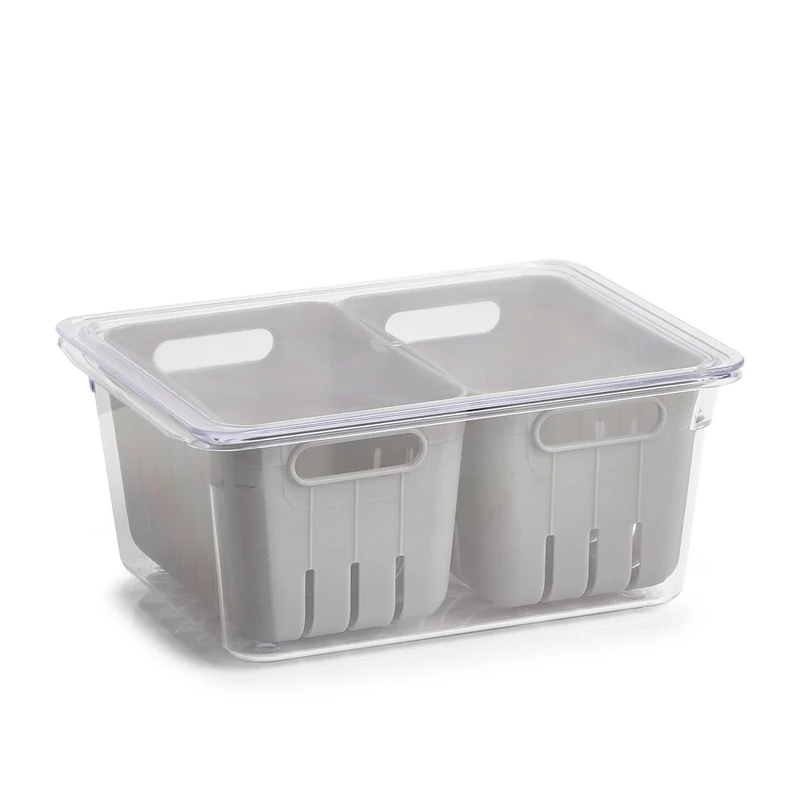 Kühlschrank Aufbewahrungsbox 2-fach
