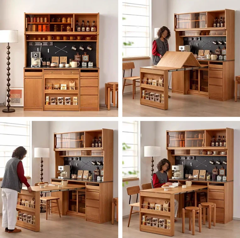 Sideboardschrank mit ausziehbarem Tisch