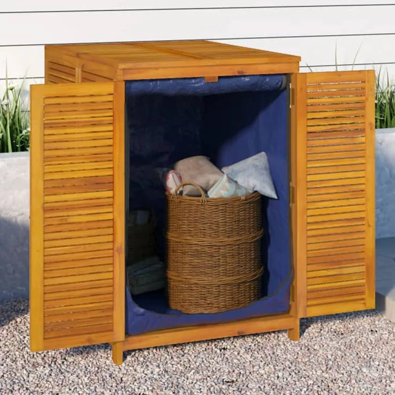 vidaXL Gartenbox 70x87x104 cm Massivholz Akazie