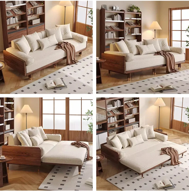 Neues und verbessertes SERENIT-Schlafsofa mit Massivholzrahmen