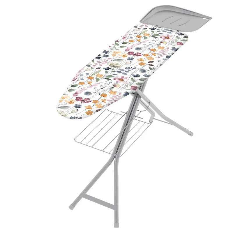 Colombo TURBO VAPOR – Klappbares Bügelbrett für Dampfbügelstationen, Bügelfläche 120 × 40 cm, bis 95 cm, Made in Italy