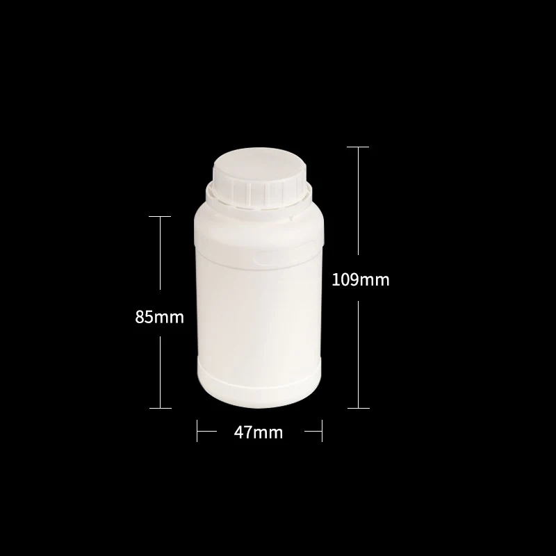 Enghalsflaschen, Kunststoff HDPE, Fassungsvermögen 100 ml bis 1.000 ml