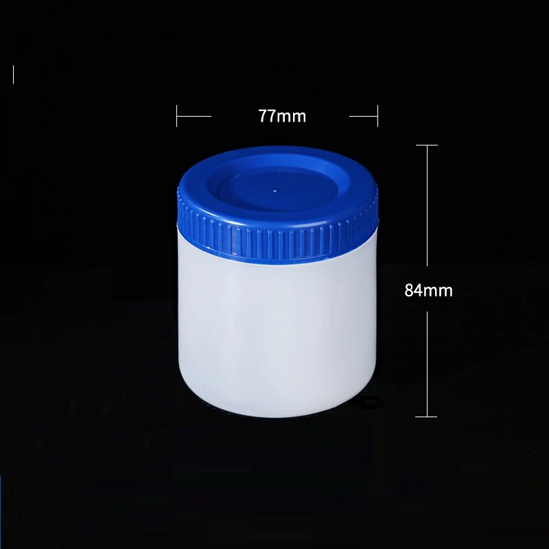 Weithalsglas aus Kunststoff HDPE, Fassungsvermögen 250 ml bis 1.000 ml