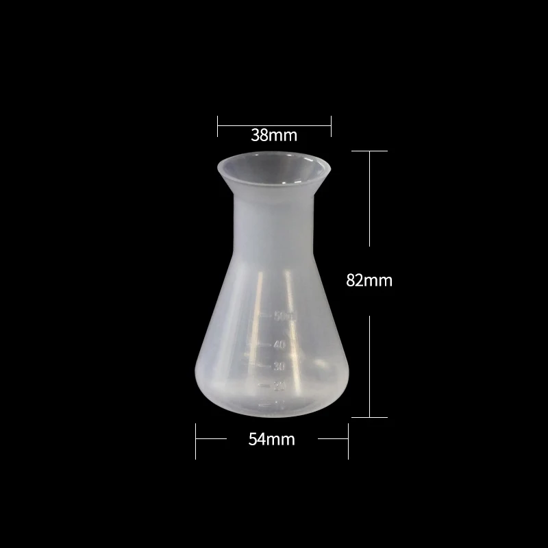 Erlenmeyerkolben, Kunststoff PP, Fassungsvermögen 50 ml bis 2.000 ml