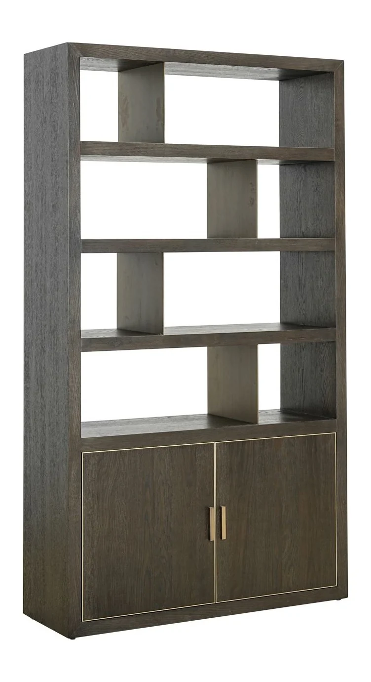 Richmond Schrank Rivertree Eiche braun – offene Regale & Türen