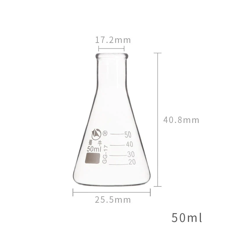 Erlenmeyerkolben, Enghals, 25 ml bis 10.000 ml