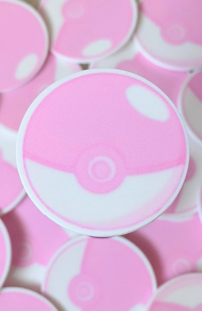 Pink Pokeball Plannar