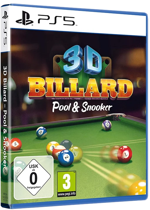 PS5 - 3D Billard - Pool & Snooker