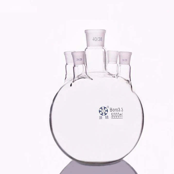 Fünfhalsrundkolben, Fassungsvermögen 10.000 bis 50.000 ml