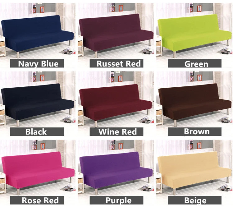 Armlose Futon-Sofa-Stretch-Bezüge