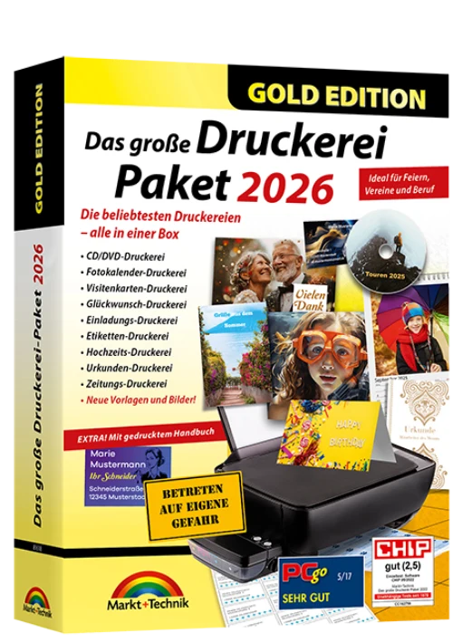 Das große Druckerei Paket 2026
