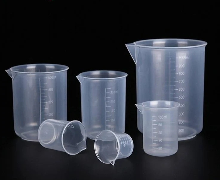 Messbecher aus Kunststoff, Fassungsvermögen 25 bis 1.000 ml