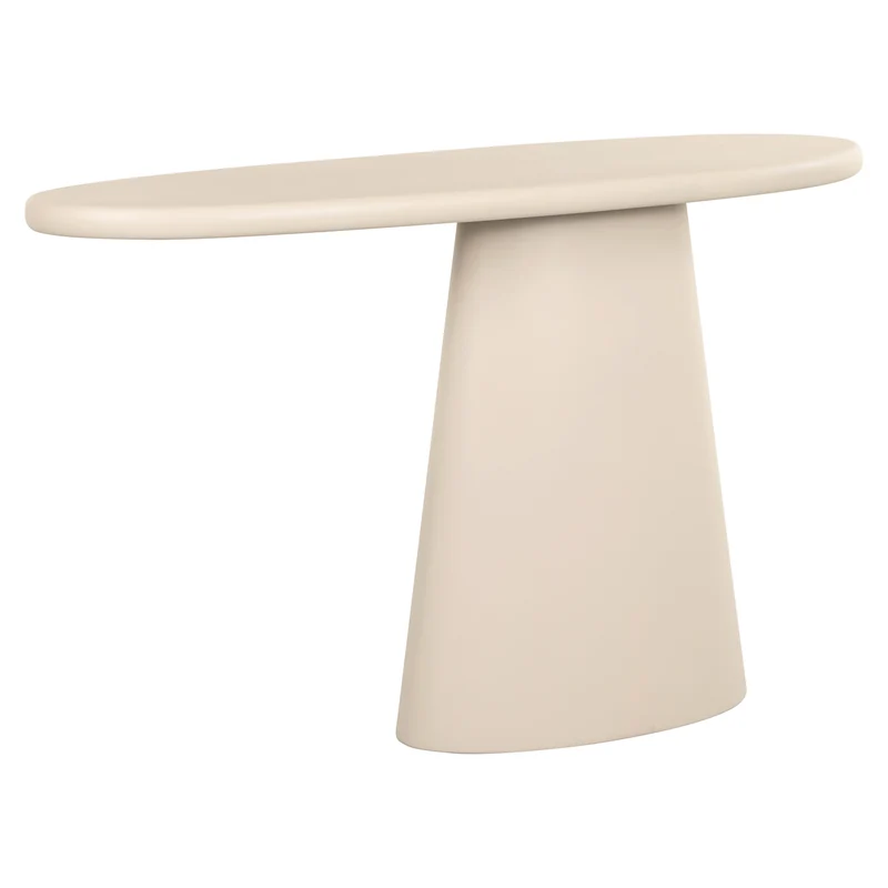 Konsole Clayton beige – Ablagetisch mit Eco-Plaster-Finish