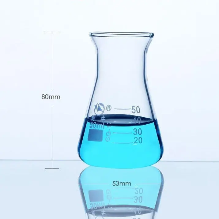 Erlenmeyerkolben, Weithals, 50 ml bis 5.000 ml