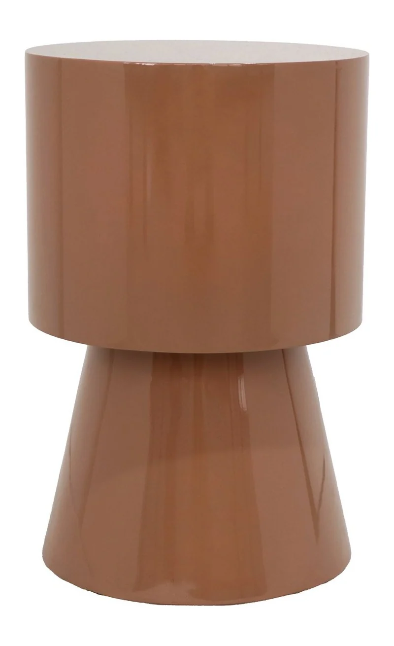 Beistelltisch Liza mocha mousse – kompaktes Design für Sofa & Sessel
