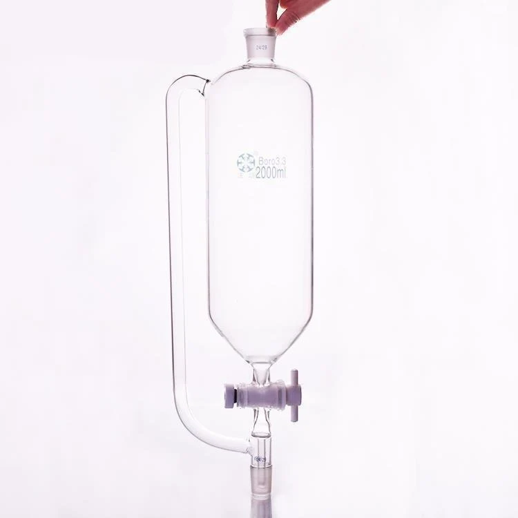 Tropftrichter mit Druckausgleich und PTFE-Hahn, 50 ml bis 2.000 ml
