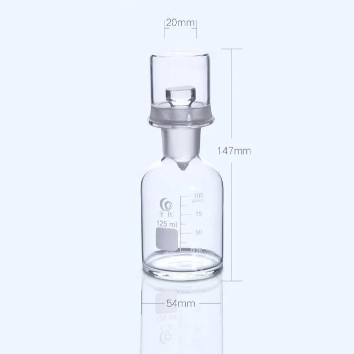 BOD-Flasche mit Deckel, Klarglas, 125 ml bis 1.000 ml