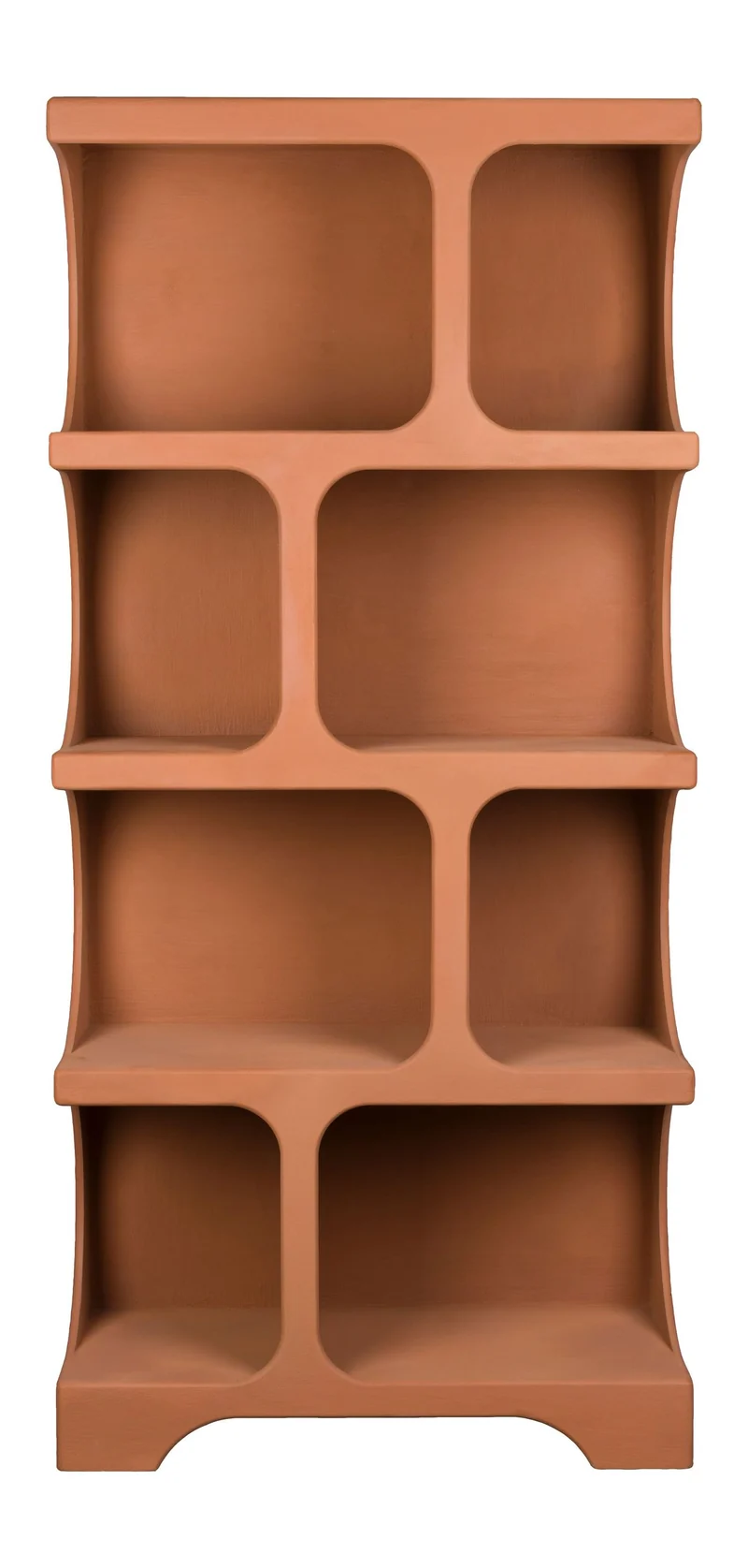 Regal Dundee XL in Terracotta von Dutchbone im modularen Retro-Design