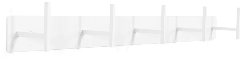 Spinder CHAPMAN 5 Stahl-Garderobe, skandinavisch, Schwarz oder Weiß
