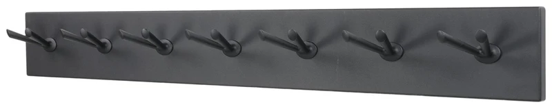 Spinder PULL 7 Garderobe: Minimalistisches Design aus Stahl, Schwarz