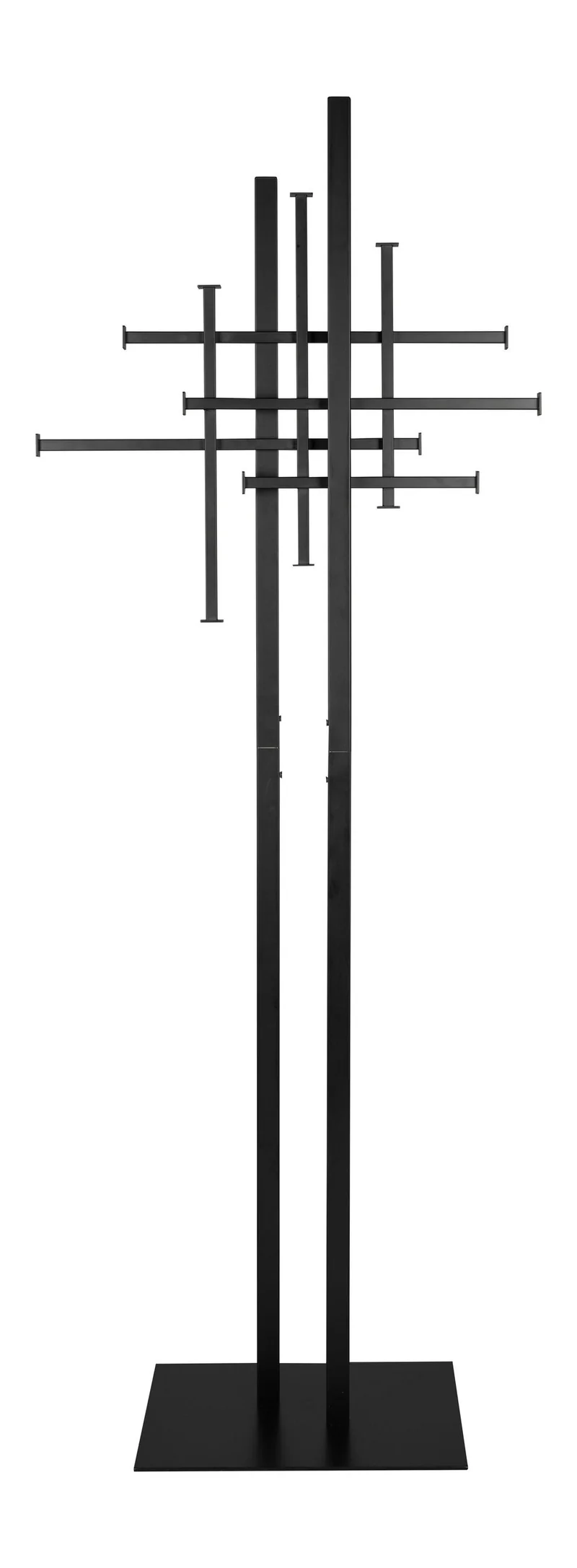 Garderobenständer Rumex mit Kleiderhaken, Schwarz, Dutchbone