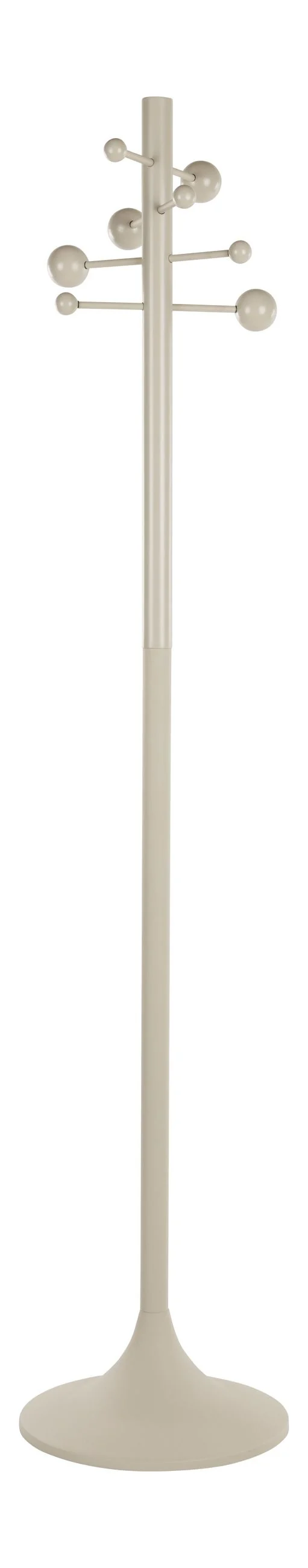 Garderobenhaken Jason Beige aus Gummibaumholz von Zuiver für den Flur