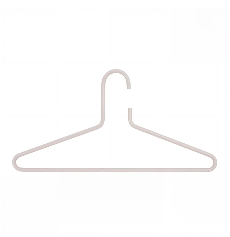 Kleiderbügel Senza 3er Set aus Stahl Silky Taupe Pulverbeschichtet