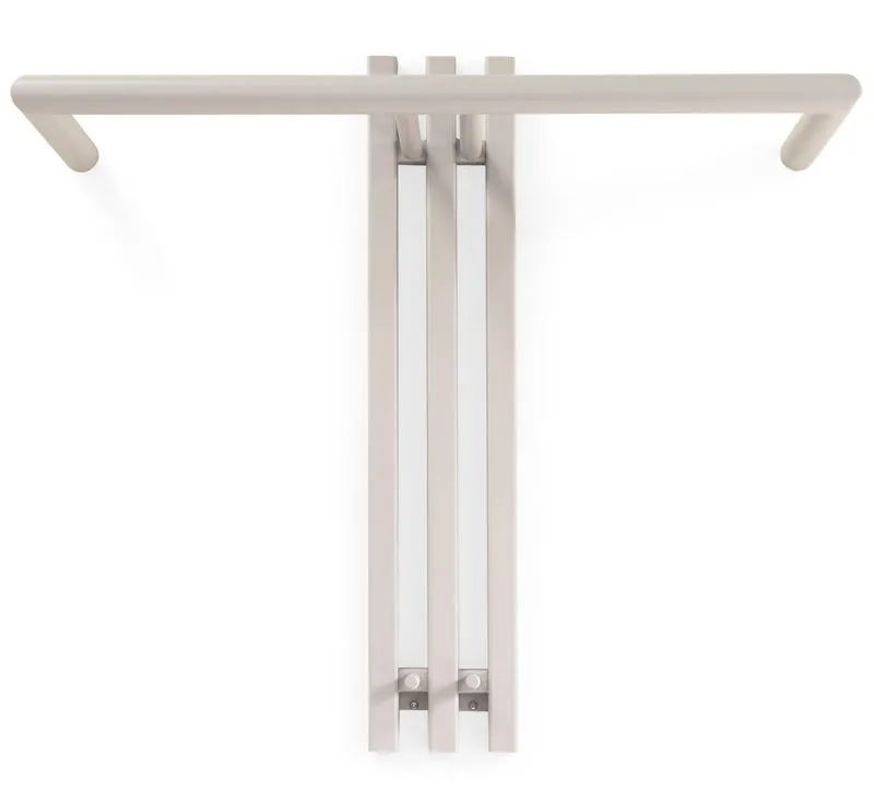 Wandgarderobe SENZA 1 Stahl Silky Taupe Garderobenhalter Spinder Design