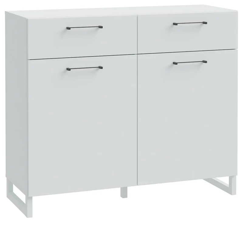 Sideboard Komode SILBA mit 2 Türen Secret Grey oder Salbei