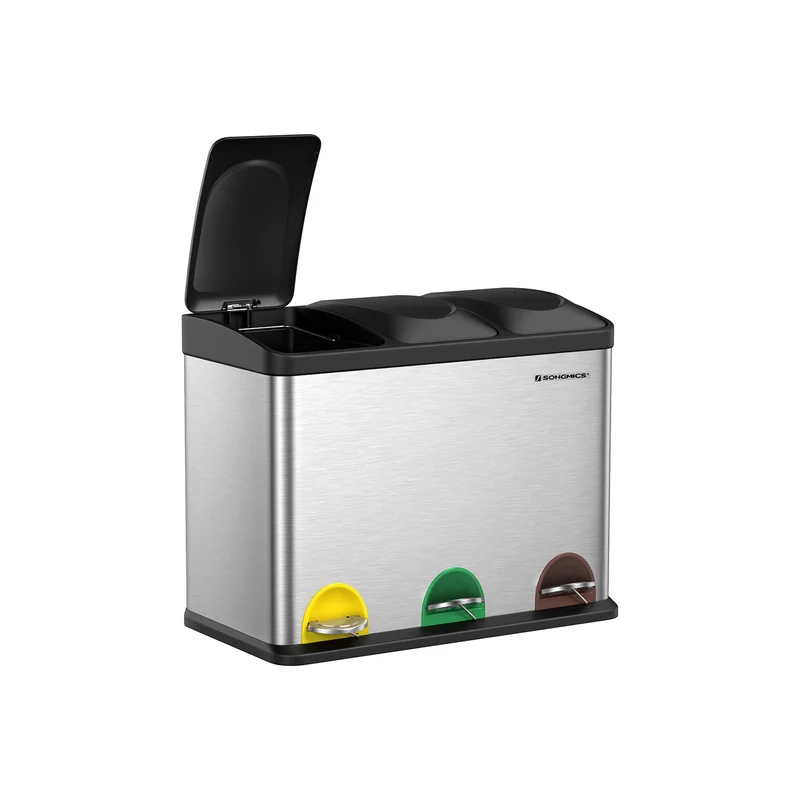 Großer Mülltrenner 45 Liter (3 x 15 L)