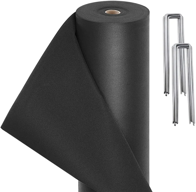 Schwarz Unkrautvlies UV-resistent