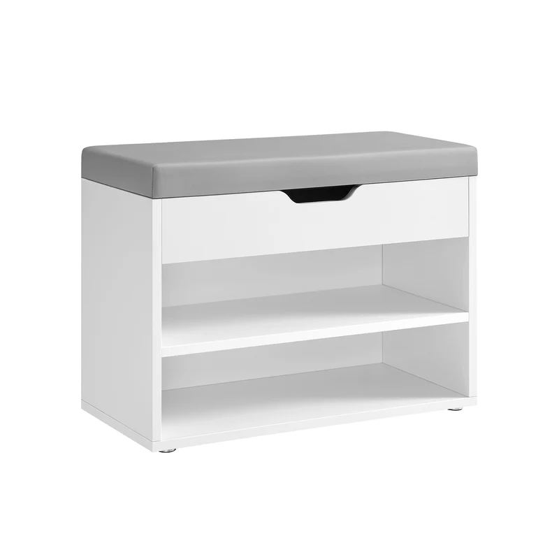Schuhbank mit Kissen 30 x 60 x 44 cm