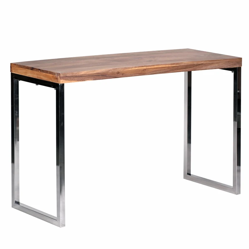 Konsolentisch GUNA Akazie Metallbeine 120x45cm Landhaus-Stil