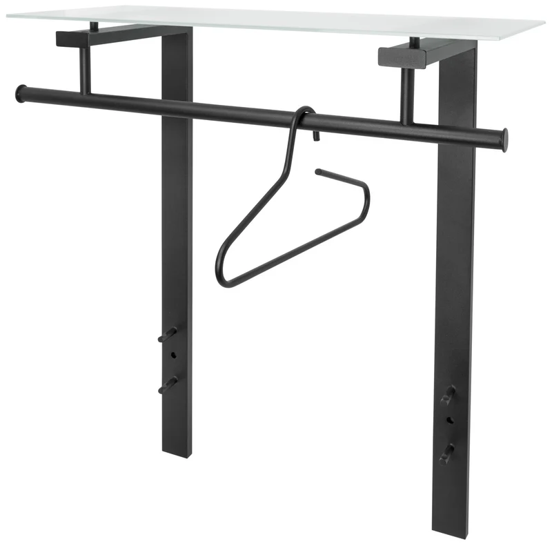 Spinder DUTCH Garderobe: Minimalistisches Design aus Stahl & Glas