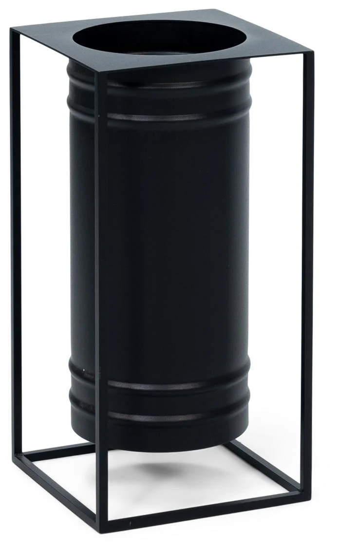 Spinder DRIP Regenschirmhalter, Stahl, Modern, Schwarz
