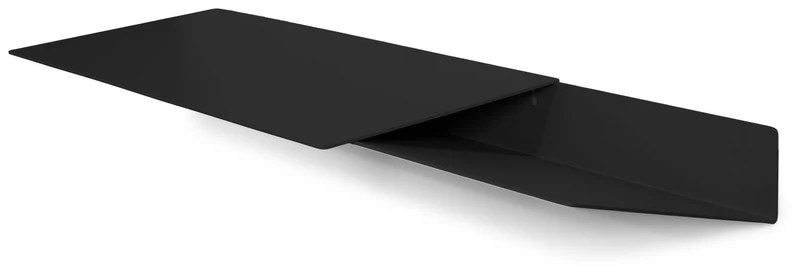 Spinder DRIFT Desk: Moderner Stahl-Schreibtisch Konsole Taupe Schwarz