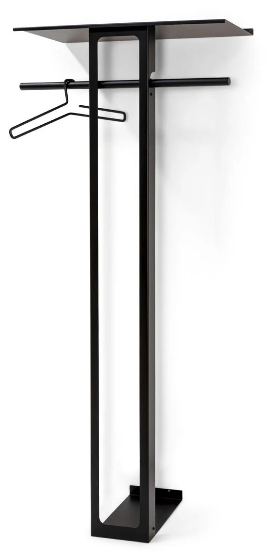 Spinder LUNO LARGE 70 Garderobe, Stahl, Modern, Schwarz oder Weiß