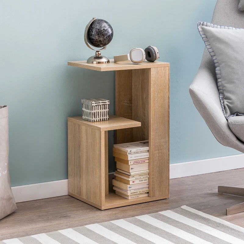 Beistelltisch Couchtisch WL5.697 35x29,5x60 cm Holz Sonoma Design