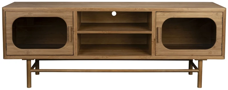 Sideboard TV-Board CAROUN aus carbonisiertem Bambus von DutchBone