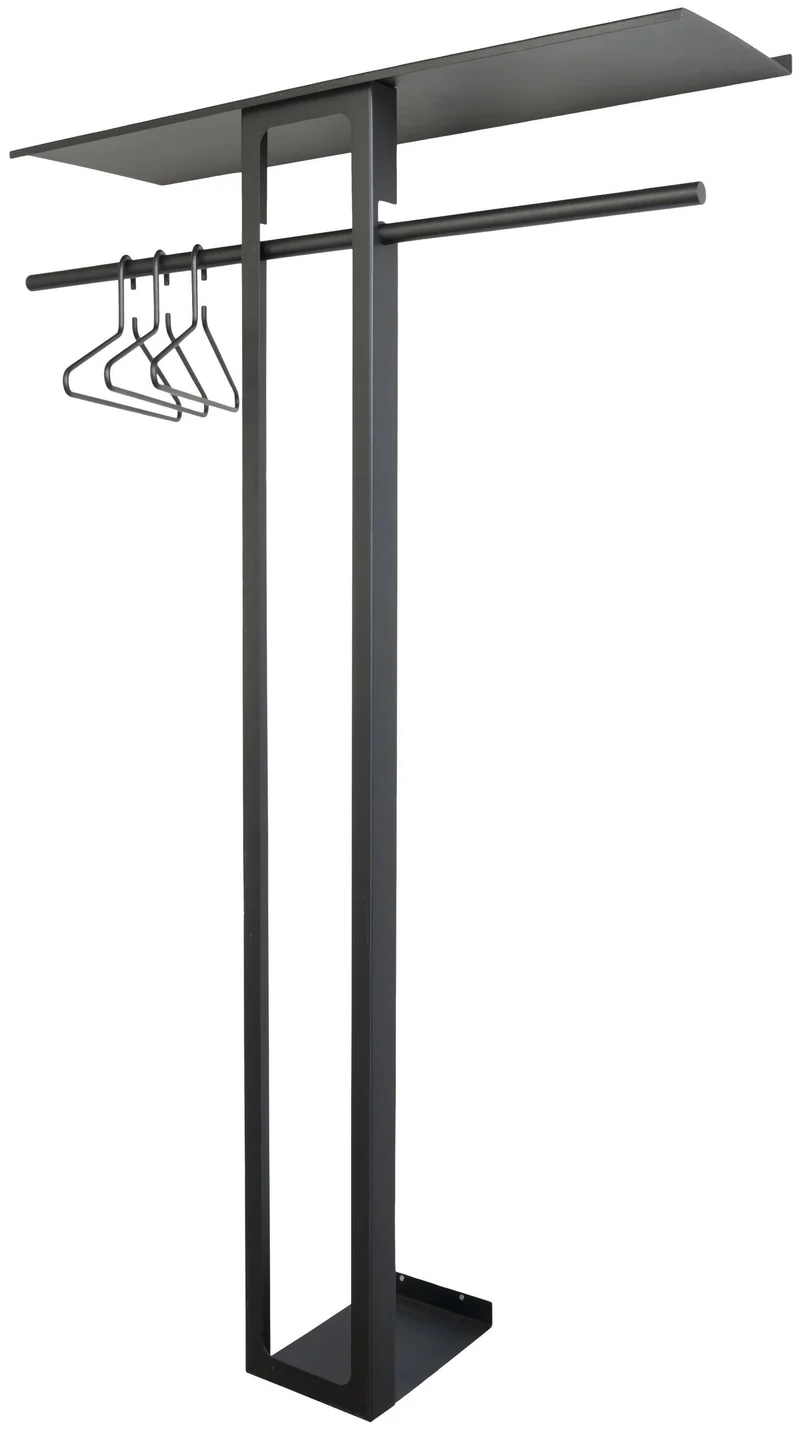 Spinder LUNO LARGE 100 Garderobe, Stahl, Modern, Schwarz