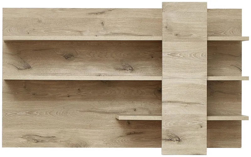 Wandpaneel Wandregal BELLANO Viking Oak Nature 140 cm