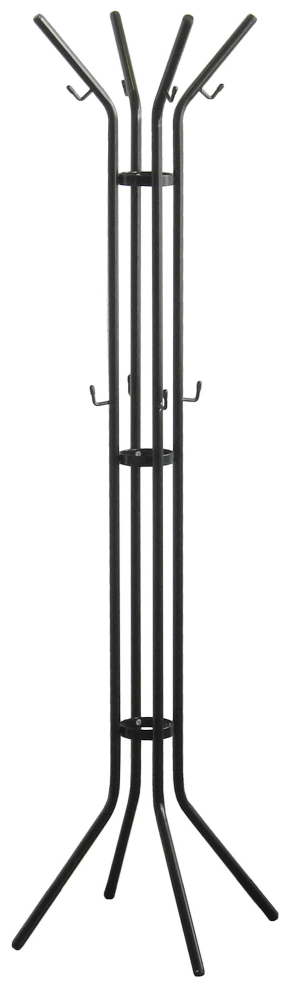 Kleiderständer JESSY Schwarz Design Garderobe Höhe 170 cm, von Spinder