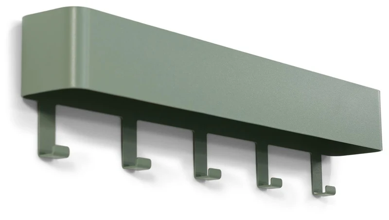 Hakenleiste Garderobenhaken DAX PLAY 5 Dusty Green, Spinder Design