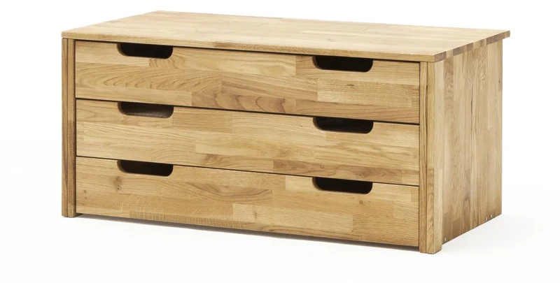 Schubladenblock 97 cm passend zum 2-trg. Schrank ILVA ,HALVAR und FRIA