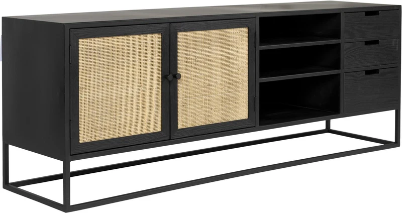 Sideboard GUUJI mit Rattantüren von ZUIVER
