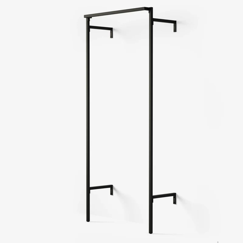 Frame Walk-In 1 Reihen Kleiderstangensystem - (1 Stange)