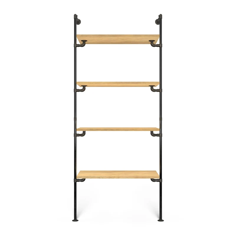 Original Walk-In 1 Reihe Kleiderstangensystem - (4 Regale)