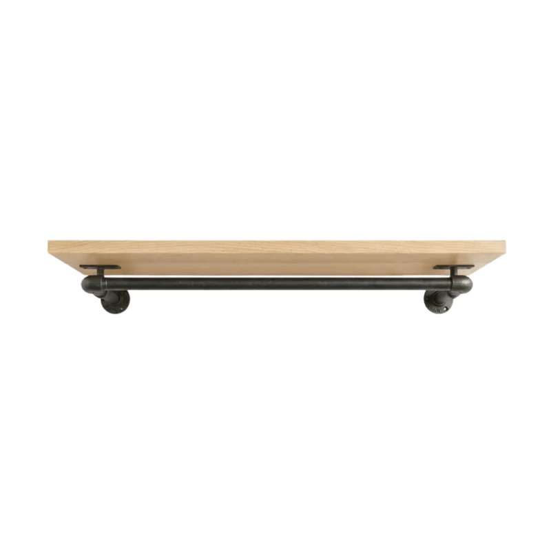 Original Marlow - an der Wand befestigte Kleiderstange mit Regal